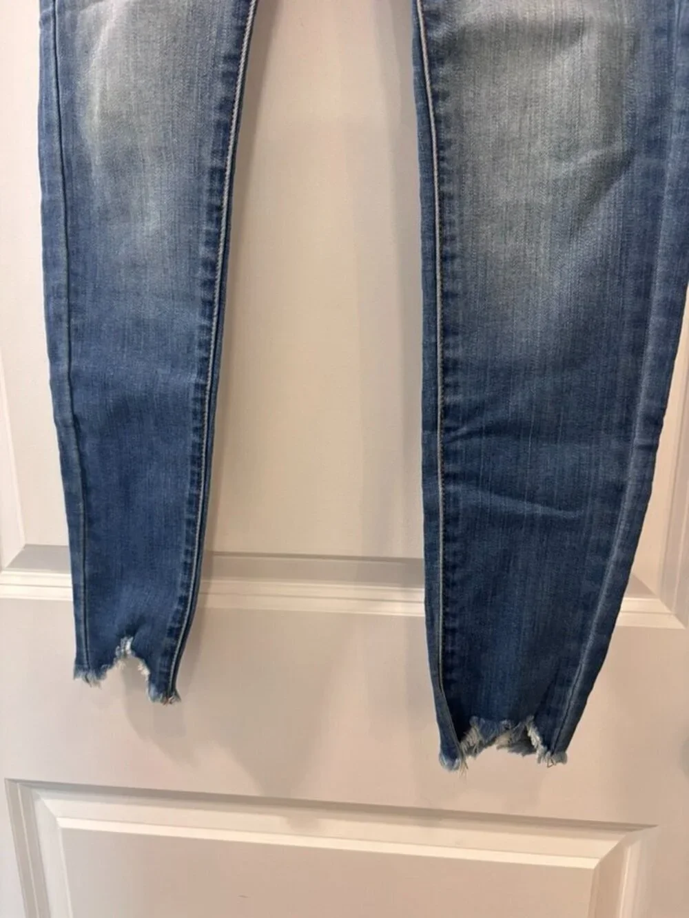 KanCan High Rise Distressed Blue Jeans - Picture 3 of 7